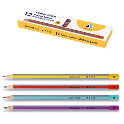 Adel School Pencil Kurşun Kalem 12'li Kutu - 1