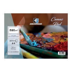 Alex Schoeller Canvas Pad A4 Spiralli 320 gr 12 yp - 1