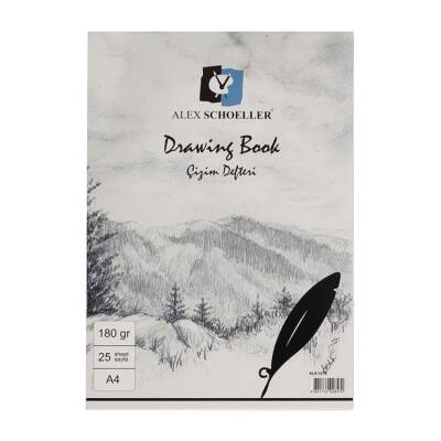 Alex Schoeller Drawing Book Çizim Defteri 180 gr. 25 yp. A4 - 1