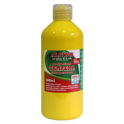 Alpino Tempera (Yıkanabilir) Boya 250 ml. SARI - 1