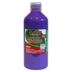 Alpino Tempera (Yıkanabilir) Boya 250 ml. MOR - 1