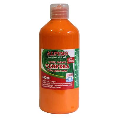 Alpino Tempera (Yıkanabilir) Boya 250 ml. TURUNCU - 1