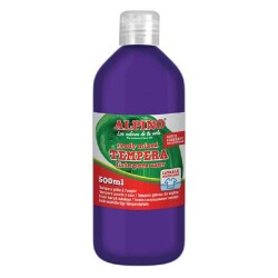 Alpino Tempera (Yıkanabilir) Boya 500 ml. MOR - 1