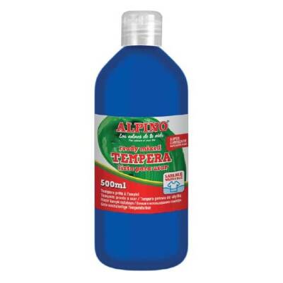 Alpino Tempera (Yıkanabilir) Boya 500 ml. K.MAVİ - 1