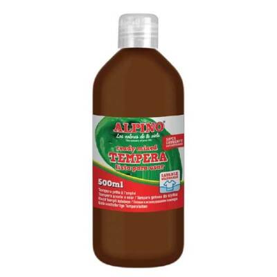 Alpino Tempera (Yıkanabilir) Boya 500 ml. KAHVERENGİ - 1