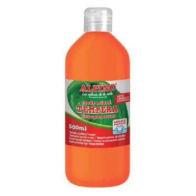 Alpino Tempera (Yıkanabilir) Boya 500 ml. TURUNCU - 1