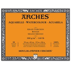 Arches Suluboya Blok Rough Natural White 300 gr 31x41 cm 20 Sayfa - 1