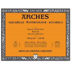 Arches Suluboya Blok Rough Natural White 300 gr 46x61 cm 20 Sayfa - 1