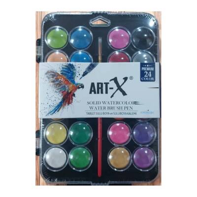 Art-X Premium Sulu Boya 24 Renk - 1