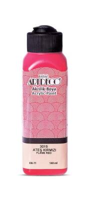 Artdeco Akrilik Boya 140 ml. 3015 ATEŞ KIRMIZI - 1