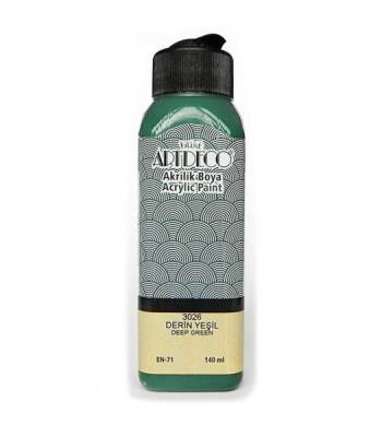 Artdeco Akrilik Boya 140 ml. 3026 DERİN YEŞİL - 1