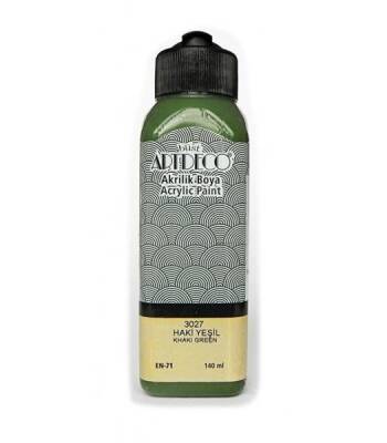 Artdeco Akrilik Boya 140 ml. 3027 HAKİ YEŞİL - 1