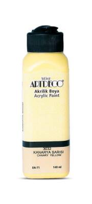 Artdeco Akrilik Boya 140 ml. 3032 KANARYA SARI - 1