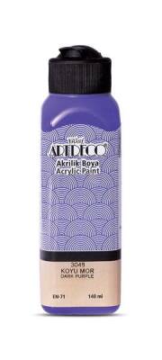 Artdeco Akrilik Boya 140 ml. 3048 KOYU MOR - 1