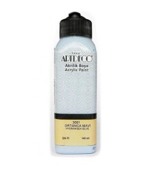 Artdeco Akrilik Boya 140 ml. 3061 ORTANCA MAVİ - 1