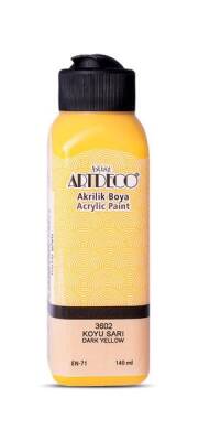 Artdeco Akrilik Boya 140 ml. 3602 KOYU SARI - 1