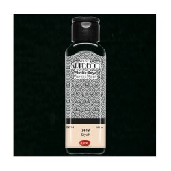 Artdeco Akrilik Boya 140 ml. 3618 SİYAH - 1