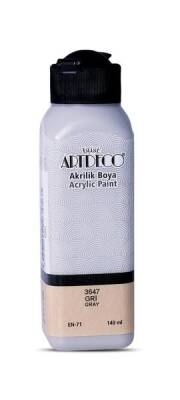 Artdeco Akrilik Boya 140 ml. 3647 GRİ - 1