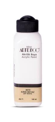 Artdeco Akrilik Boya 140 ml. 3670 KIRIK BEYAZ - 1