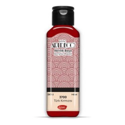 Artdeco Akrilik Boya 140 ml 3700 TÜRK KIRMIZISI - 1