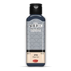 Artdeco Akrilik Boya 140 ml 3710 MAVİ GRİ - 1