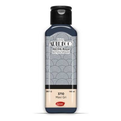 Artdeco Akrilik Boya 140 ml 3710 MAVİ GRİ - 1