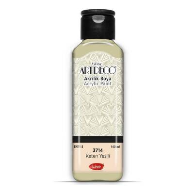 Artdeco Akrilik Boya 140 ml 3714 KETEN YEŞİLİ - 1