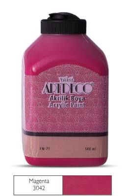 Artdeco Akrilik Boya 500 ml. 3042 MAGENTA - 1