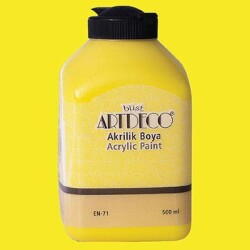 Artdeco Akrilik Boya 500 ml. 3602 KOYU SARI - 1