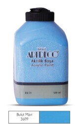 Artdeco Akrilik Boya 500 ml. 3609 BULUT MAVİ - 1