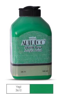 Artdeco Akrilik Boya 500 ml. 3612 YEŞİL - 1