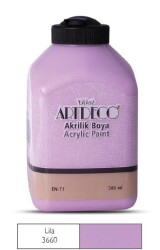 Artdeco Akrilik Boya 500 ml. 3660 LİLA - 1