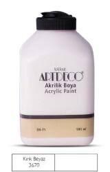 Artdeco Akrilik Boya 500 ml. 3670 KIRIK BEYAZ - 1