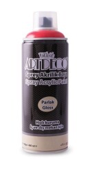 Artdeco Akrilik Sprey Boya 400 ml. KIRMIZI - 1