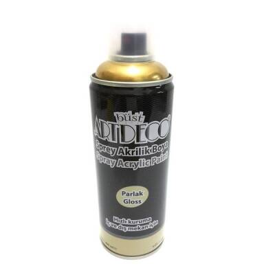 Artdeco Akrilik Sprey Boya 400 ml. METALİK ALTIN - 1