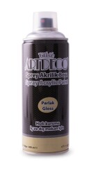 Artdeco Akrilik Sprey Boya 400 ml. METALİK GÜMÜŞ - 1