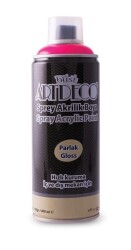 Artdeco Akrilik Sprey Boya 400 ml. NEON PEMBE - 1