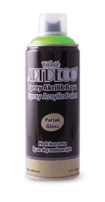 Artdeco Akrilik Sprey Boya 400 ml. NEON YEŞİL - 1