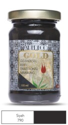 Artdeco Gold Geleneksel Ebru Boyası 105ml Siyah 790 S.1 - 1