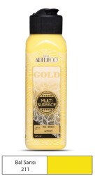 Artdeco Gold Multi Surface Akrilik Boya 140 ml. 211 BAL SARISI - 1