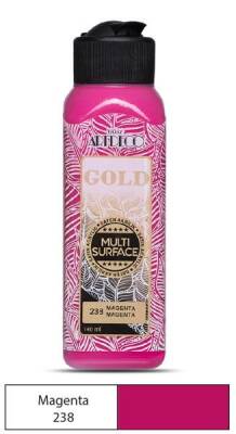 Artdeco Gold Multi Surface Akrilik Boya 140 ml. 238 MAGENTA - 1