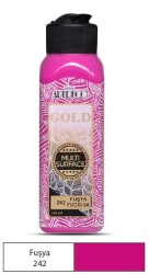 Artdeco Gold Multi Surface Akrilik Boya 140 ml. 242 FUŞYA - 1