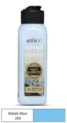 Artdeco Gold Multi Surface Akrilik Boya 140 ml. 268 BEBEK MAVİ - 1