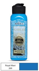 Artdeco Gold Multi Surface Akrilik Boya 140 ml. 269 ROYAL MAVİ - 1