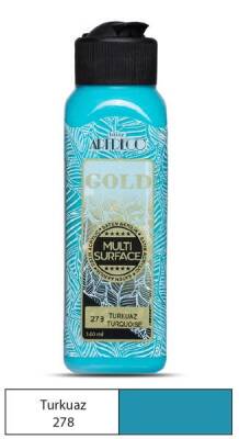 Artdeco Gold Multi Surface Akrilik Boya 140 ml. 278 TURKUAZ - 1