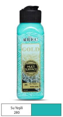 Artdeco Gold Multi Surface Akrilik Boya 140 ml. 280 SU YEŞİLİ - 1