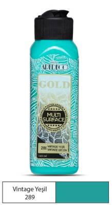 Artdeco Gold Multi Surface Akrilik Boya 140 ml. 289 VINTAGE YEŞİL - 1