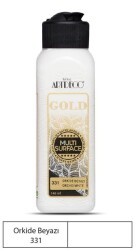 Artdeco Gold Multi Surface Akrilik Boya 140 ml. 331 ORKİDE BEYAZI - 1