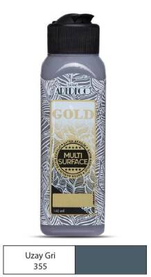 Artdeco Gold Multi Surface Akrilik Boya 140 ml. 355 UZAY GRİ - 1