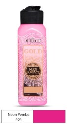 Artdeco Gold Multi Surface Akrilik Boya 140 ml. 404 NEON PEMBE - 1